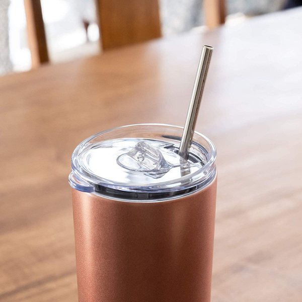 20oz. Skinny Rose Gold stainless Steel Double Wall Tumblers